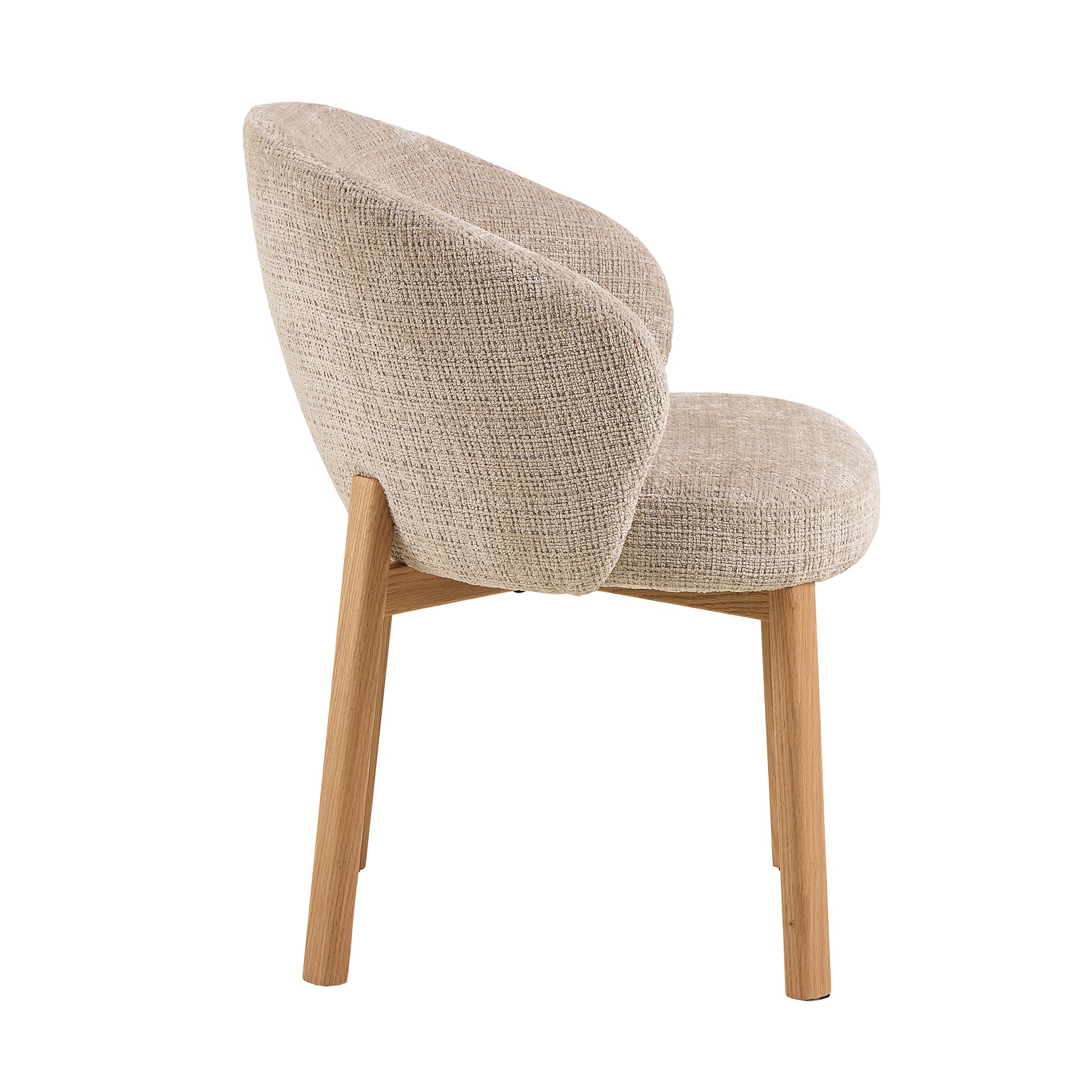 Vero spisebordsstol, Juto Beige - Møbelkompagniet