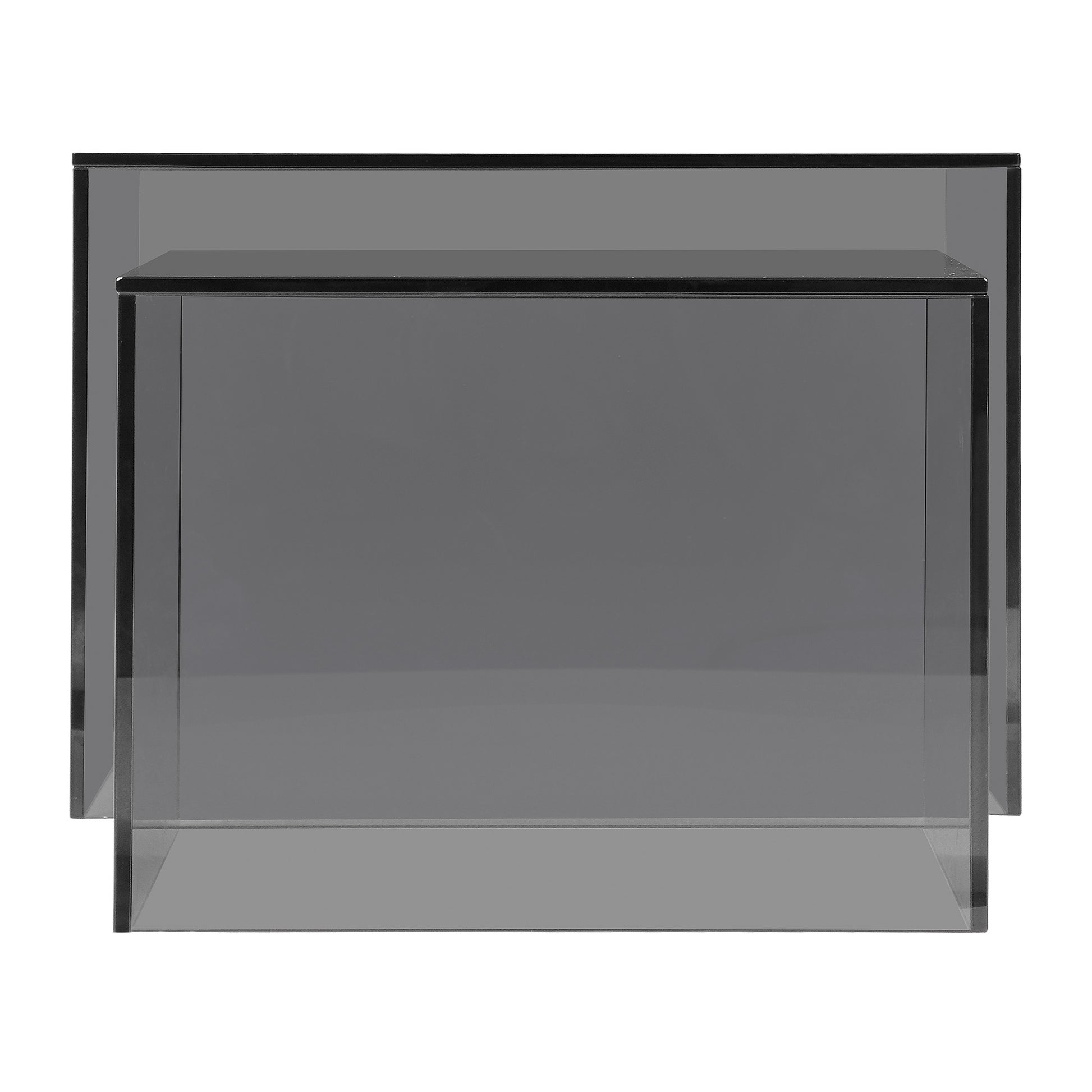 Quadro sofabordssæt, glas - Møbelkompagniet