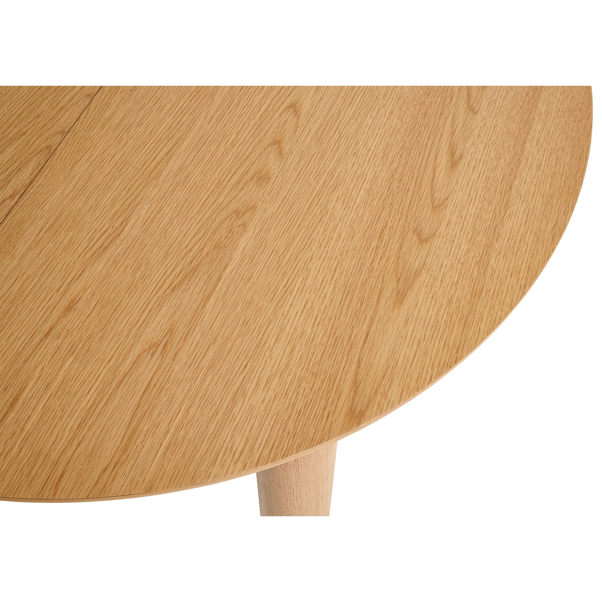 Askov spisebord, inkl. tillægsplade | Ø115-160 - Møbelkompagniet