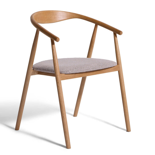 Eden spisebordsstol, Egetræ | Stof