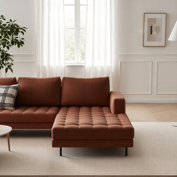 Rouge U-sofa, højrevendt