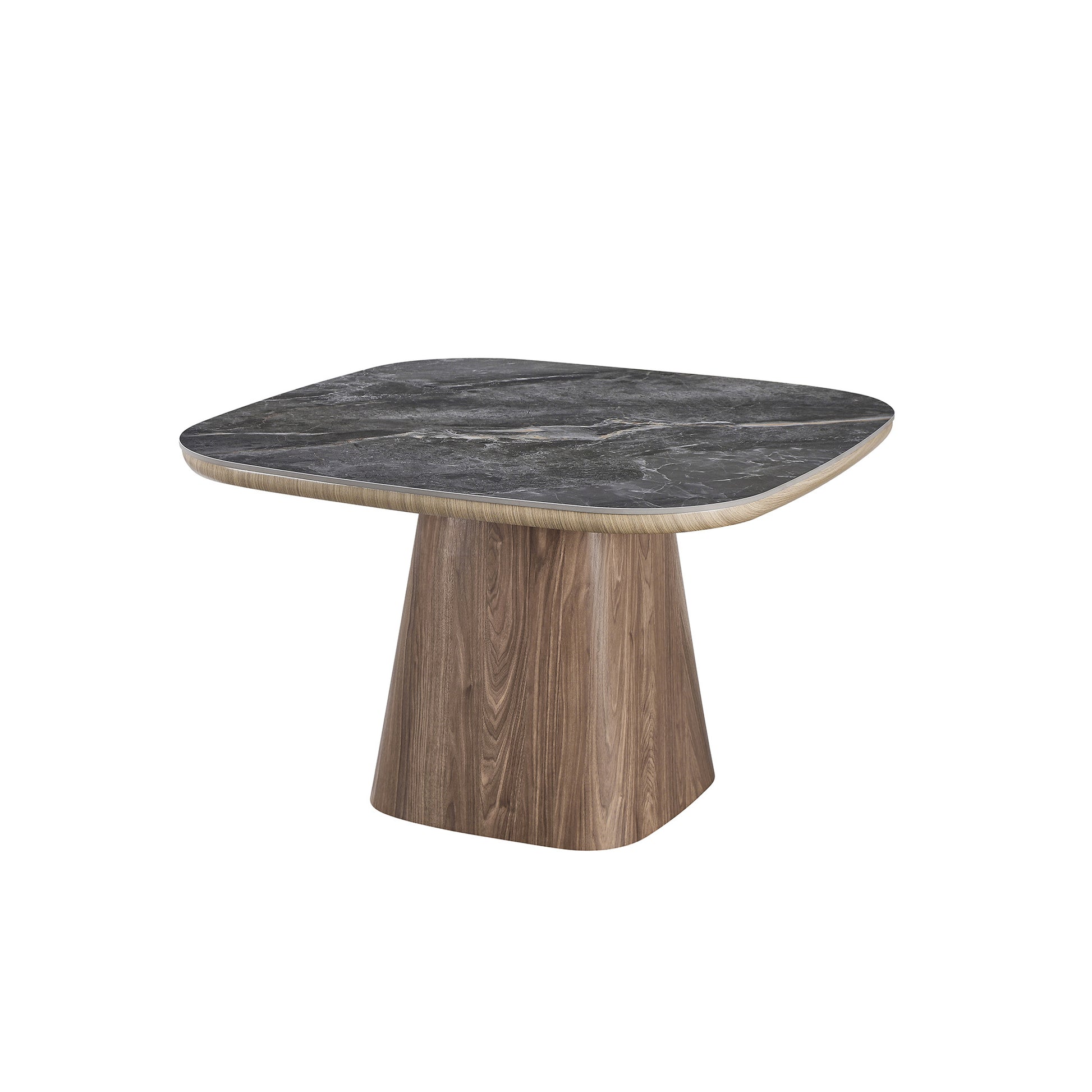 Marmoris spisebord, keramik | 120x120 - Møbelkompagniet