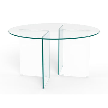 Spectra spisebord, Glas | Ø137