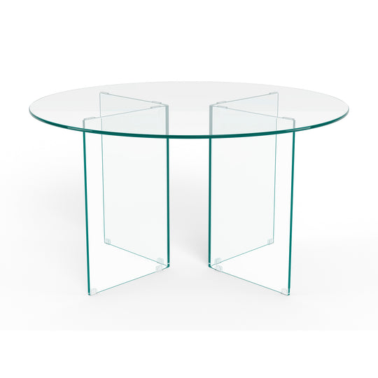 Spectra spisebord, Glas | Ø137