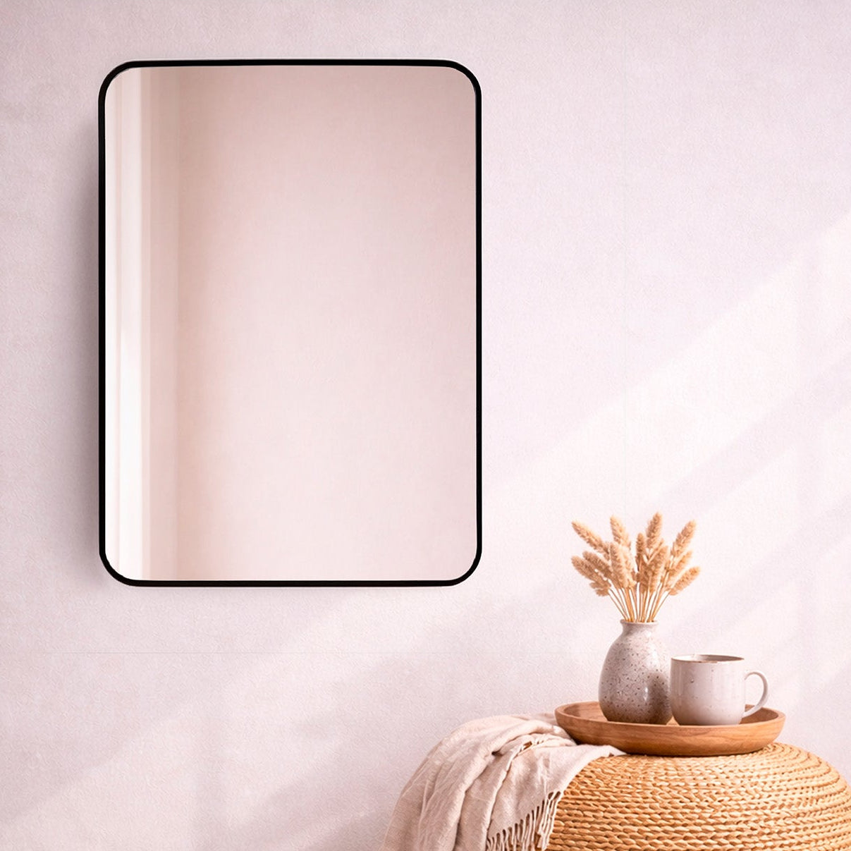 Linea spejl, 60x90 cm | Rektangulær - Møbelkompagniet