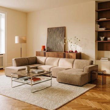 Lyon U-sofa, højrevendt