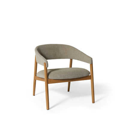 Leonora loungestol, egetræ | stof