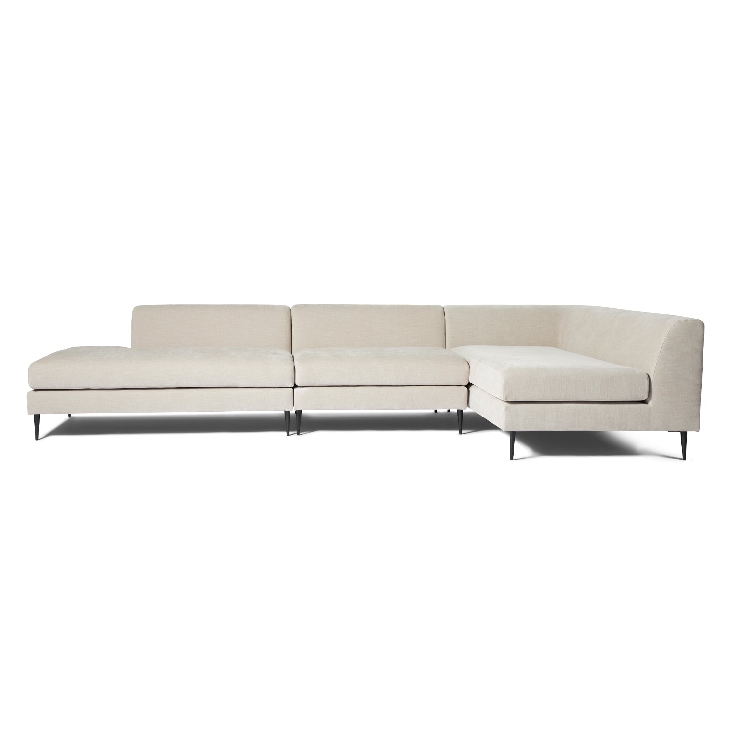 Malaga chaiselong sofa m. hvilemodul højrevendt - Møbelkompagniet