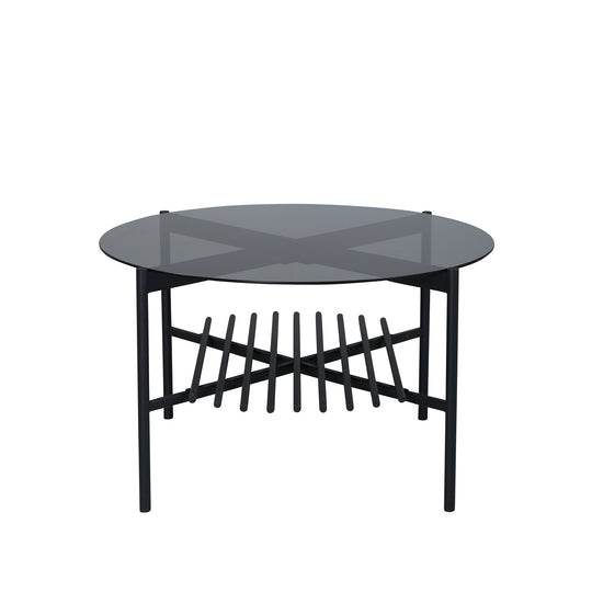 Von Staf sofabord, glas | Ø80