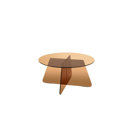 Arco sofabord, glas | Ø80