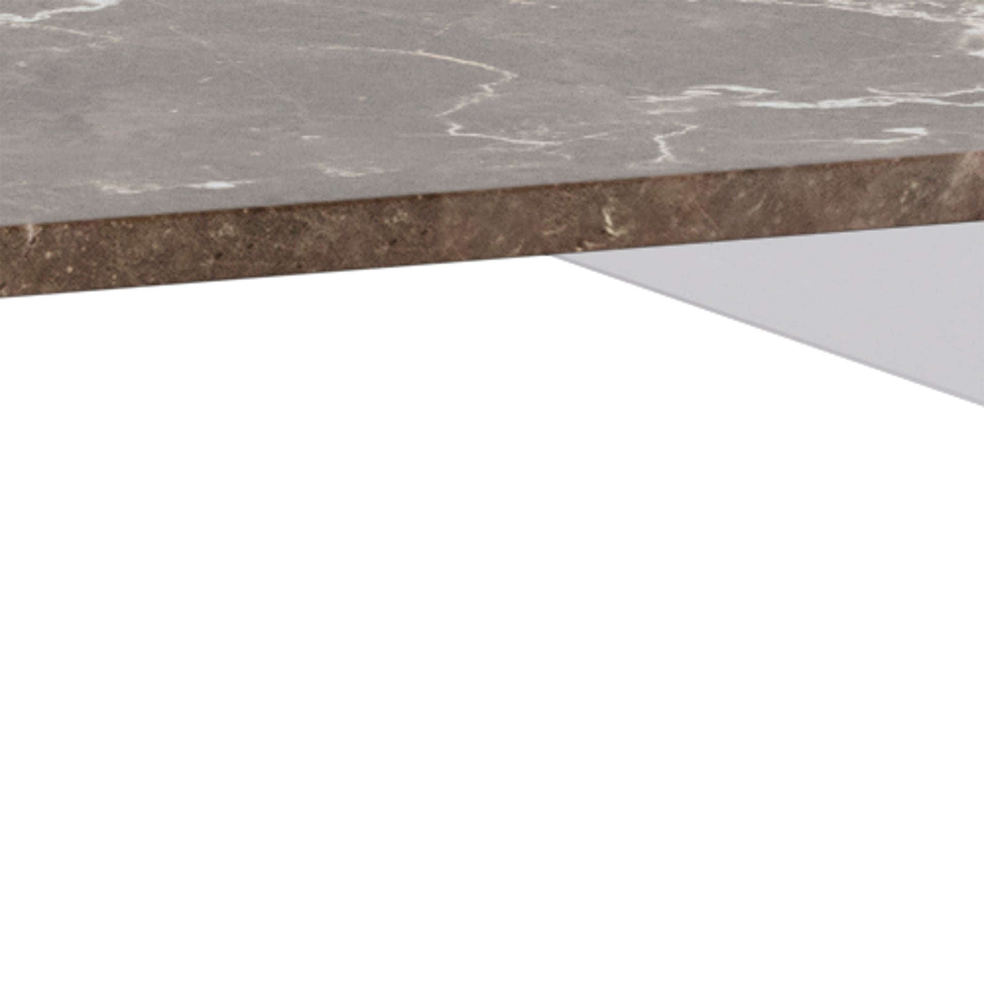 Oris sofabord, marmor emperador | 82x80 - Møbelkompagniet