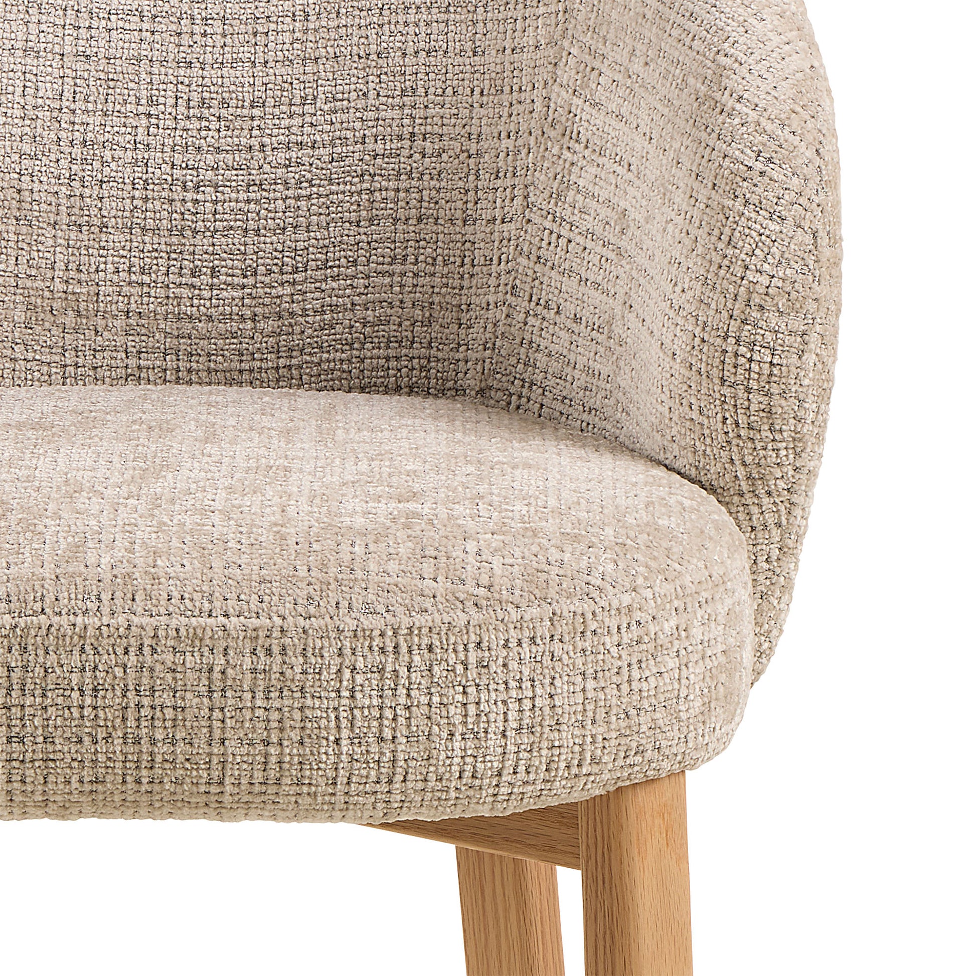 Vero spisebordsstol, Juto Beige - Møbelkompagniet