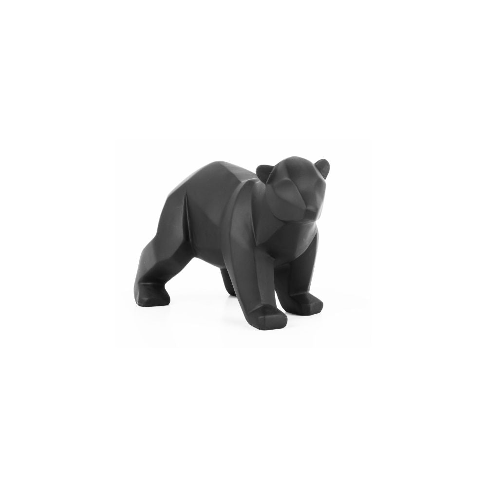 Bear sort statue, small - Møbelkompagniet