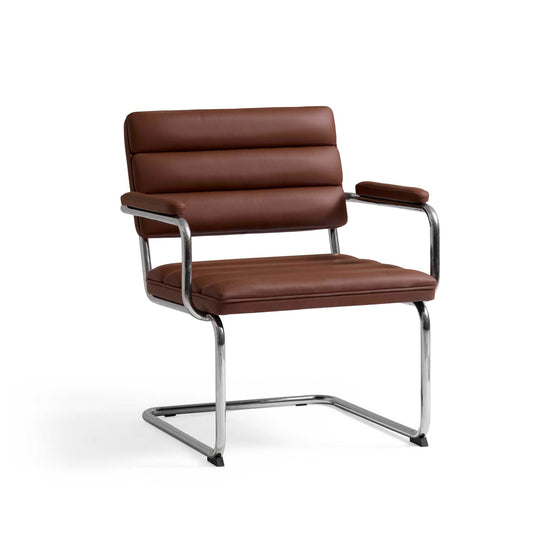 Flex loungestol, armlæn | Læder