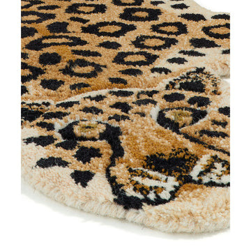 Leopard tæppe, Doing Goods - 92x63 cm