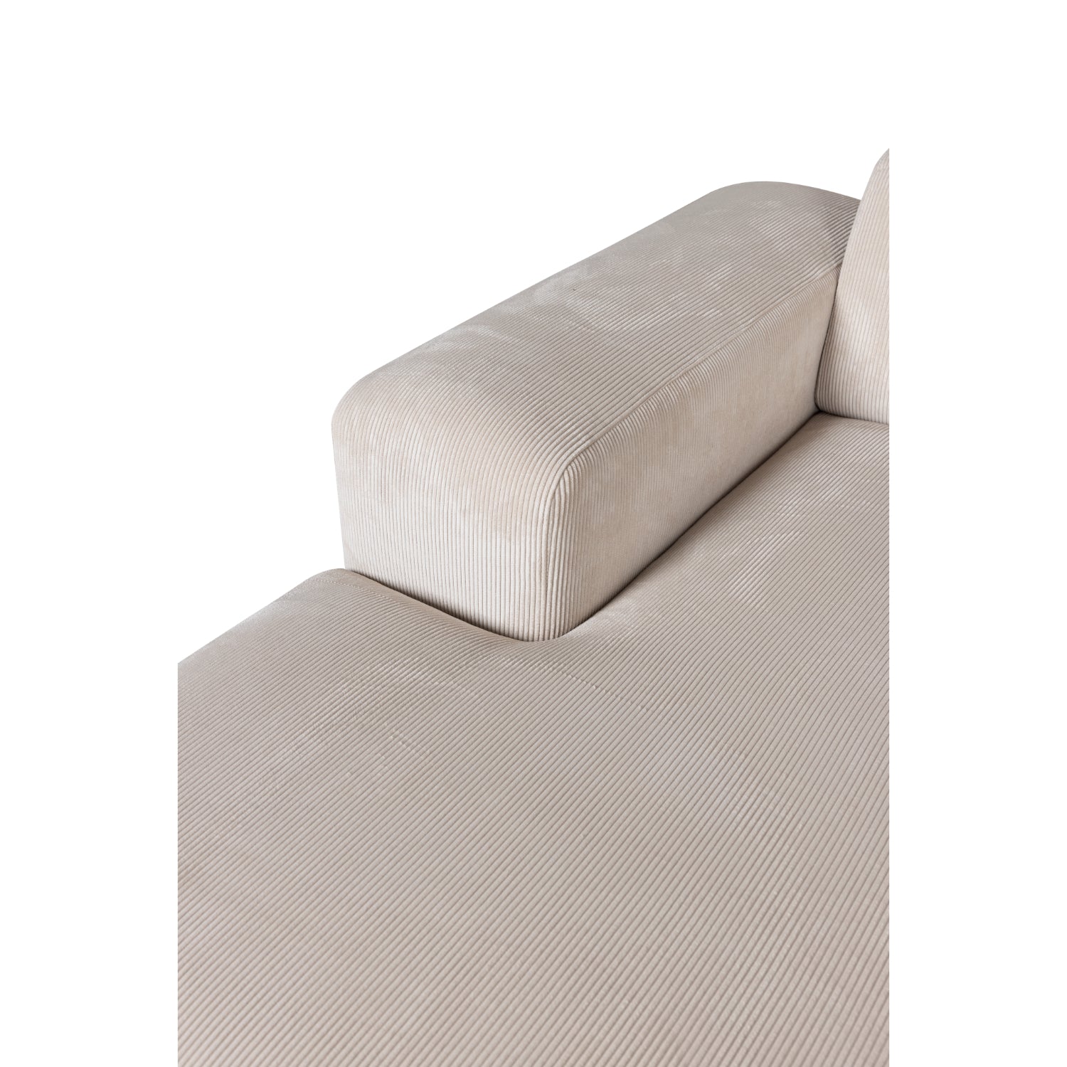 Madrid XL chaiselong sofa venstrevendt. fløjl - Møbelkompagniet