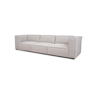 Milano XL 3 personers sofa, beige - Møbelkompagniet