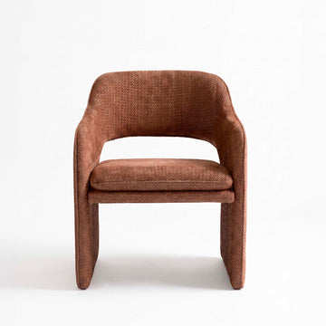 Plush spisebordsstol, Kobber