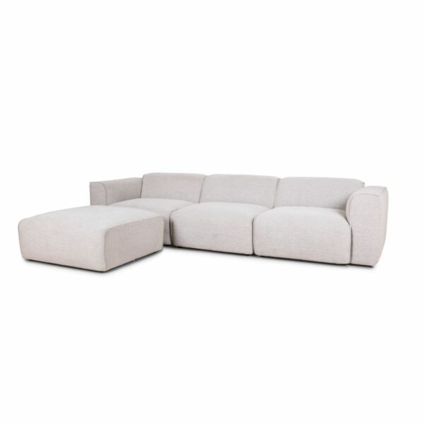 Porto XL 3 Personers sofa inkl. puf - Møbelkompagniet