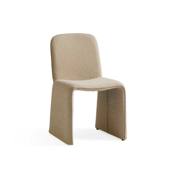 Skala spisebordsstol, Amiya Bouclé Beige