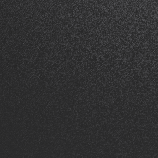 PU læder Sort - Stofprøve