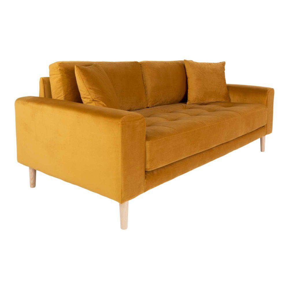 Lido 2,5 personers sofa, velour - Møbelkompagniet