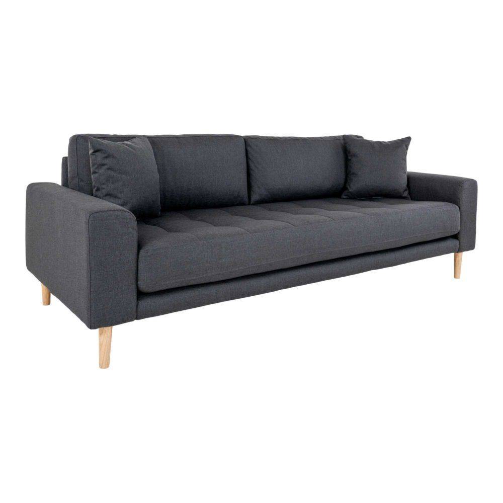 Lido 3 Personers sofa, stof - Møbelkompagniet