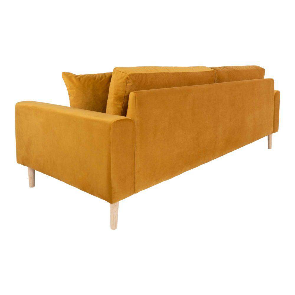 Lido 3 Personers sofa, velour - Møbelkompagniet