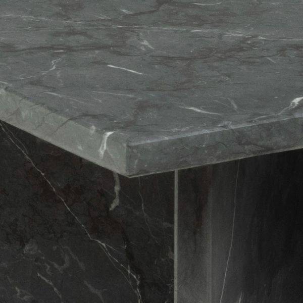 Vega marmor sofabord 140x70, sort
