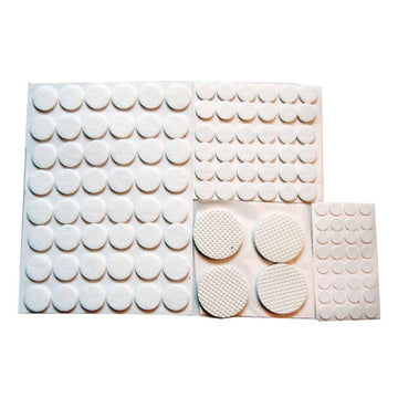 Filtpuder hvid, 125 stk