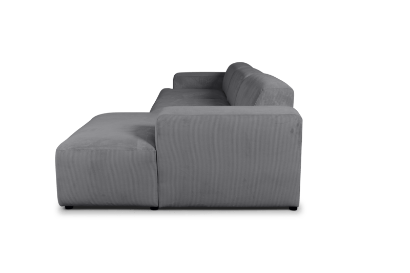 Madrid XL chaiselong sofa højrevendt, fløjl - Møbelkompagniet