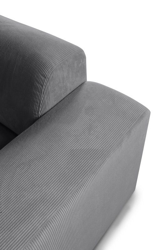 Madrid XL chaiselong sofa højrevendt, fløjl - Møbelkompagniet
