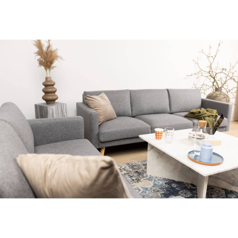 Efterligning Uden tvivl Klæbrig Vega hvid marmor sofabord, 90x90 | Møbelkompagniet
