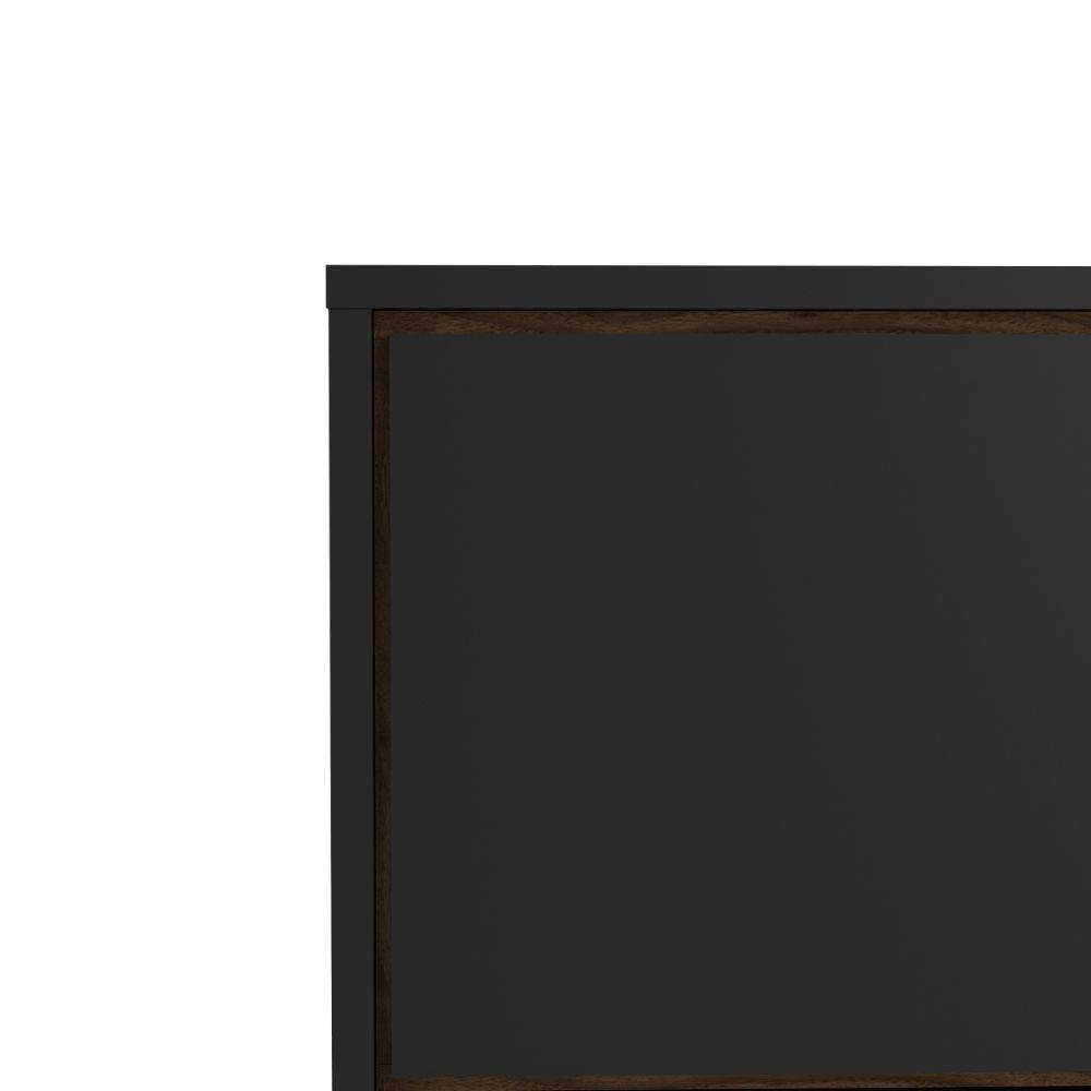 Ry TV-bord, sort/valnød - Møbelkompagniet